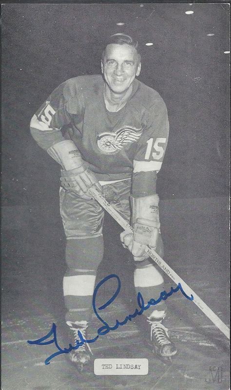 JD McCarthy Ted Lindsay autograph | Movie posters, Ted lindsay, Poster