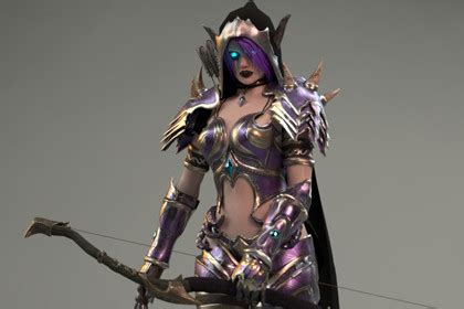 Elf Woman Archer Warrior Game Content Shopper Unity Asset Store