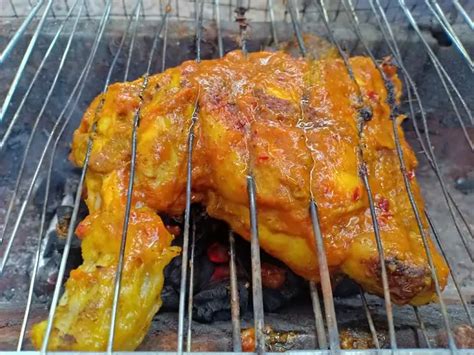 resepi ayam percik meletop macam  kedai bidadarimy