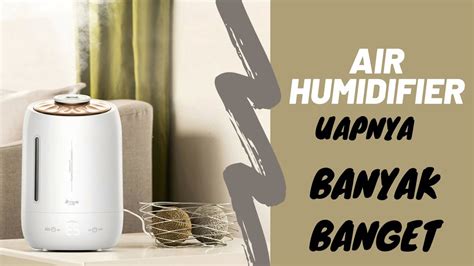 Review Dan Unboxing Xiaomi DEERMA Air Humidifier Ultrasonic 5L Touch