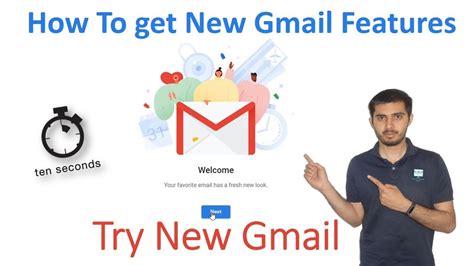 How To Get New Gmail Features Try New Gmail Features Youtube