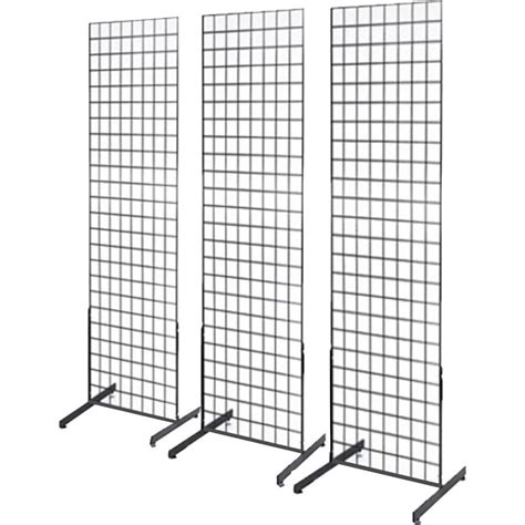 2 x 6 Foot White Slat Grid Standing Grid Screen Includes Slat Grid ...