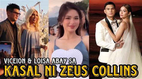 ZEUS COLLINS PAULINE REDONDO IKINASAL NA VICE GANDA ION PEREZ