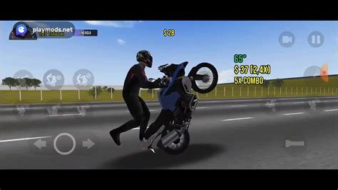 Jogando Moto Wheelie 3d YouTube