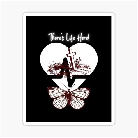 There S Life Here Sticker For Sale By TamikaTasheema Redbubble