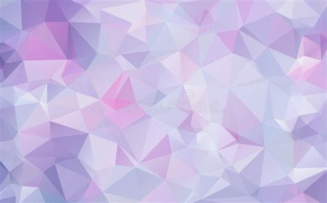 Lavender Lilac Abstract Polygonal Geometric Background Stock Vector