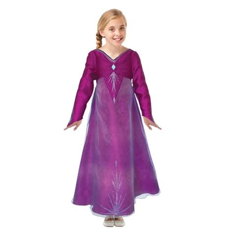 Robe Violette De Elsa Pour Fille Reine Des Neiges