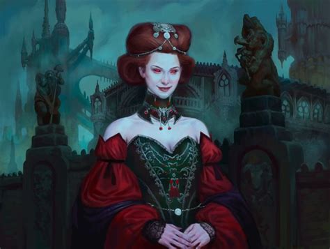 Heir Of Falkenrath An Art Print By Jason Rainville Mtg Art Vampire