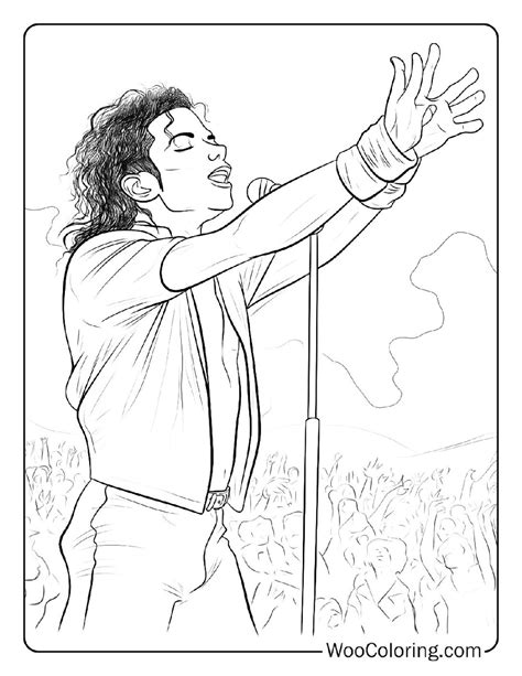 100 Michael Jackson Coloring Pages Free Printable Pdf Woo Coloring