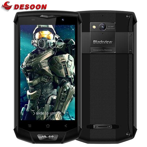 Blackview BV8000 Pro 4G Mobile Phone FHD MTK6757V Octa Core Android 7.0 ...