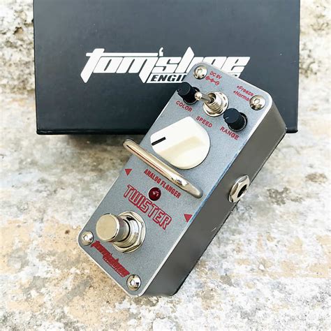 Tomsline Atr 3 Twister Analog Flanger Effects Pedal Reverb