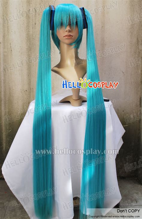 Vocaloid 2 Hatsune Miku Blue Long Cosplay Wig 54 99 Hello Cosplay