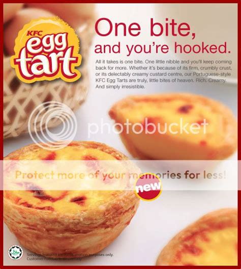 Kfc Egg Tart One Bite And Youre Hooked