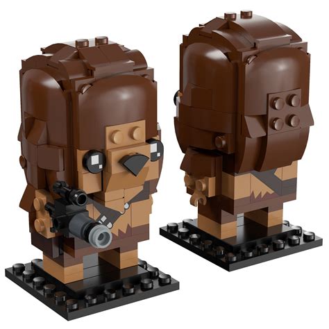 Lego Brickheadz 41609 Chewbacca 3D Model CGTrader