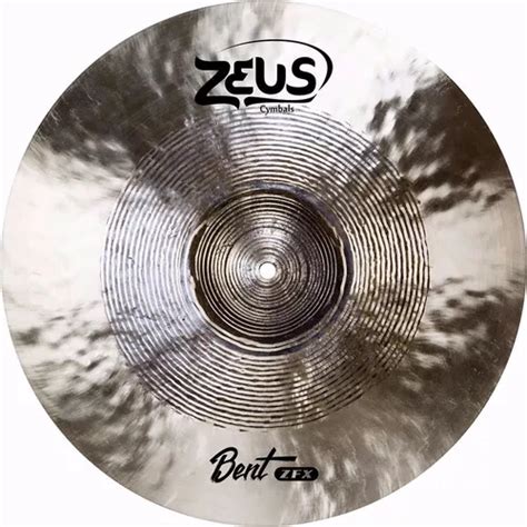 Prato De Efeito Para Bateria Zeus Crash Bent Zbtc Frete Gr Tis