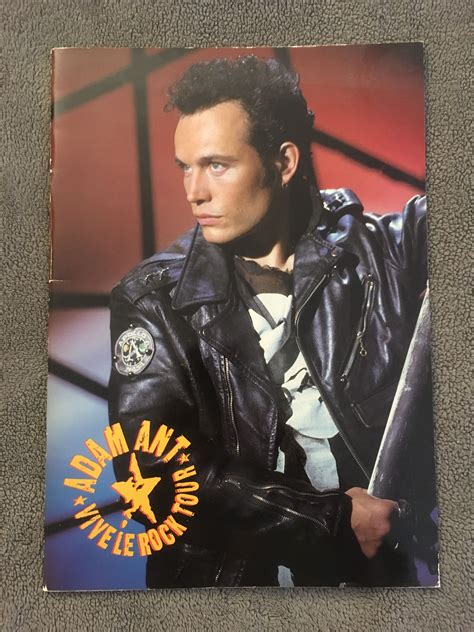 Adam Ant — Vive Le Rock Tour Concert Punk Adam Ant