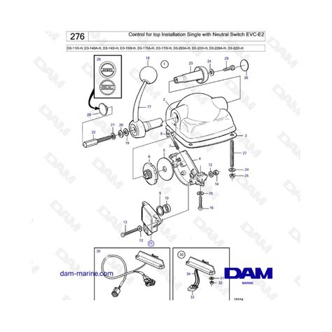 Volvo Penta D D D D D D Control For Top