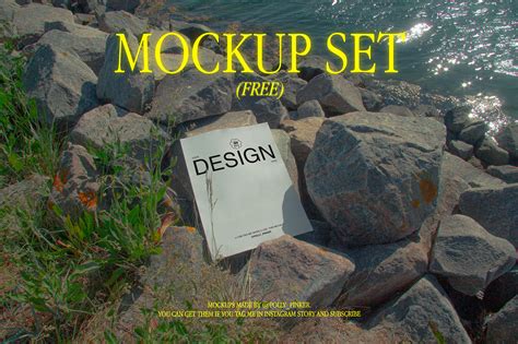 Mockup Set Free Behance