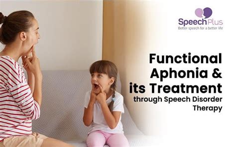 Functional aphonia & its treatment through speech disorder therapy : r ...