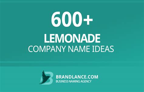 1327 Lemonade Business Name Ideas List Generator 2025