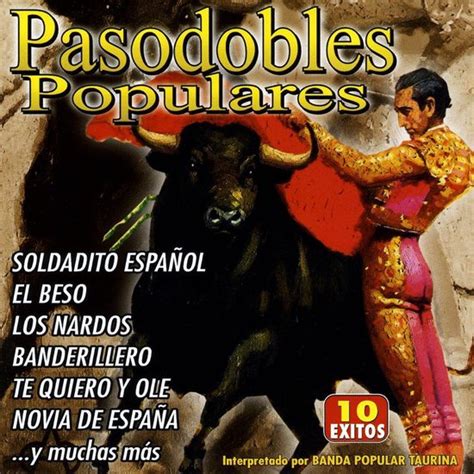 Pasodobles Populares Banda Popular Taurina CD Album Muziek Bol