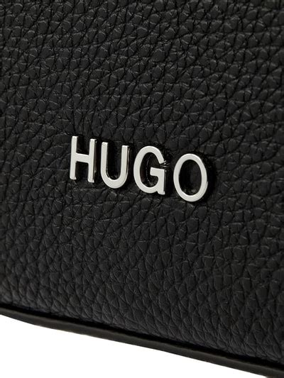 Hugo Hobo Bag Aus Leder Modell Victoria Schwarz Online Kaufen