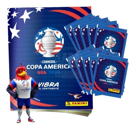 Kit Lbum Copa Am Rica Usa Panini Azul Tapa Blanda Packs De