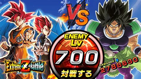 Lr God Goku Vegeta Vs Agl Broly Eza Stage Dragon Ball Z Dokkan