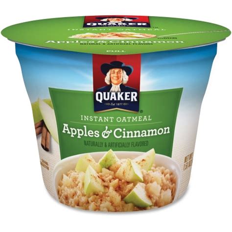 Quaker Oats Apple Cinnamon Instant Oatmeal Cup QKR31973 Shoplet