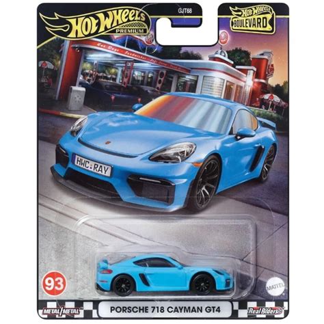 HOT WHEELS HRT71 PORSCHE 718 CAYMAN GT4 1 64 HOT WHEELS