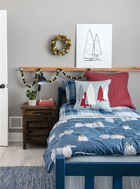 Boy Christmas Bedroom Decor The Lilypad Cottage