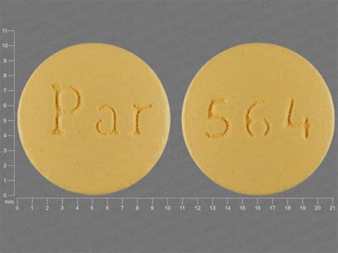 Par 564 Pill Yellow Round 10mm - Pill Identifier