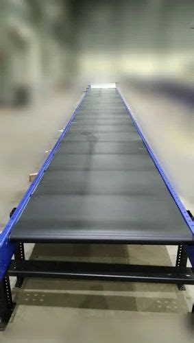 Mild Steel Flat Belt Conveyor Load Capacity Upto Kg Capacity