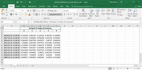 Pandas Dataframe To Excel Sheet Printable Online