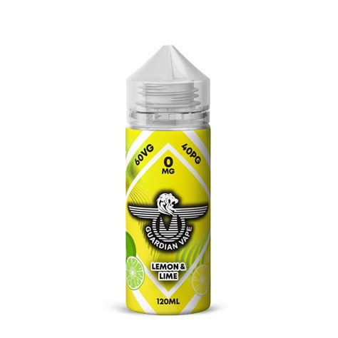 lemon lime short fill  liquid  guardian vape ml