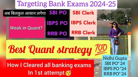 Best Quant Strategy How I Cleared All Banking Exams With This