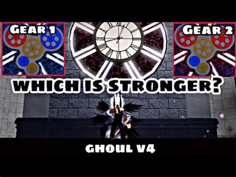 Comparing Passive Gears Of Ghoul V Blox Fruits Youtube