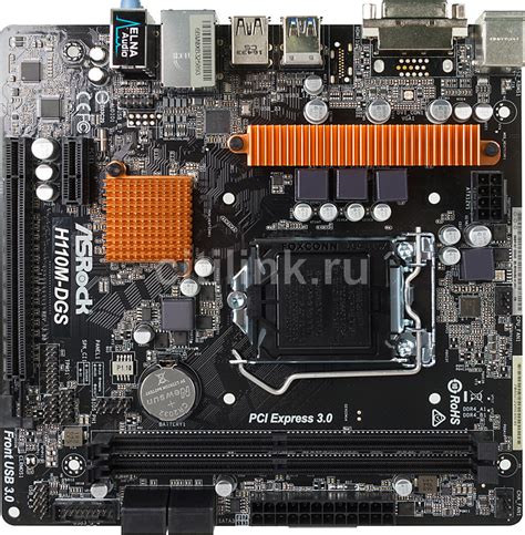 Характеристики Материнская плата ASROCK H110M-DGS R3.0, LGA 1151, Intel ...