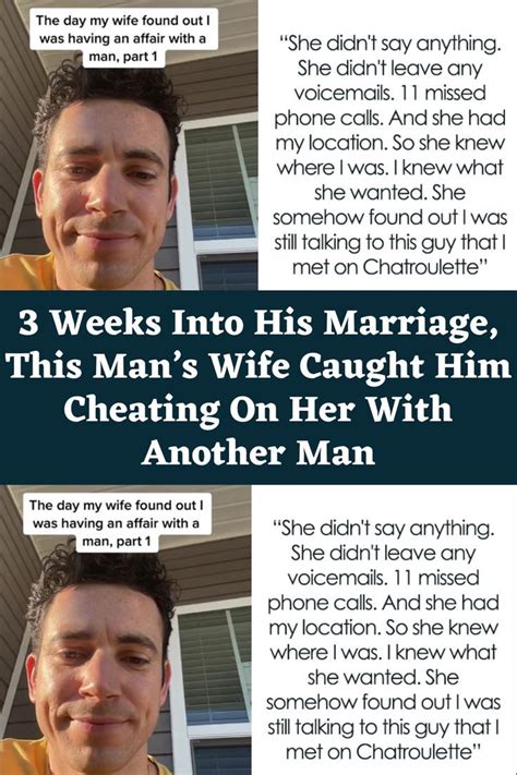 3 Weeks Into His Marriage This Mans Wife Caught Him Cheating On Her With Another Man Epic