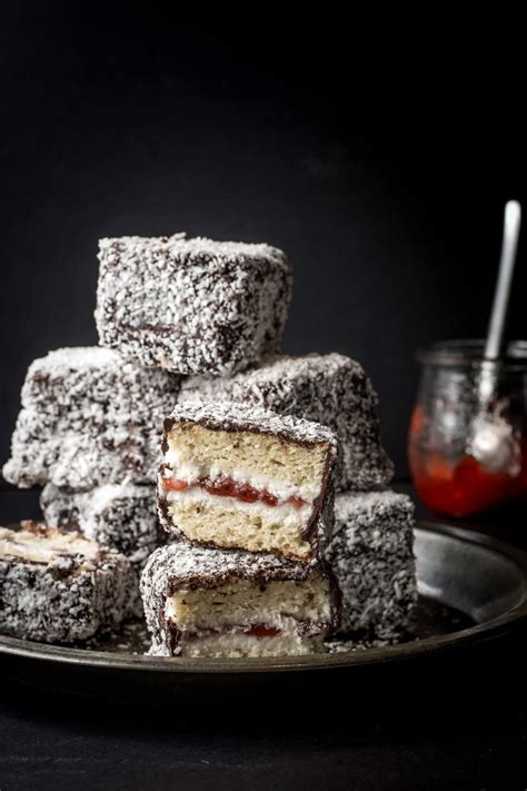 Gluten-free Lamington Recipe with Jam Filling (Low Carb Too!)