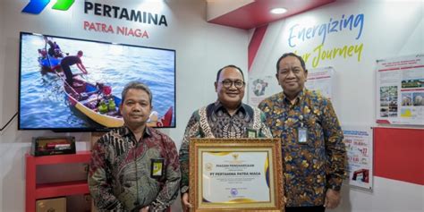 Pertamina Patra Niaga Raih Penghargaan Dari Kementerian Kelautan Dan