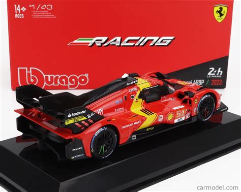 BURAGO 18 36312 51 Masstab 1 43 FERRARI 499P 3 0L TURBO V6 TEAM