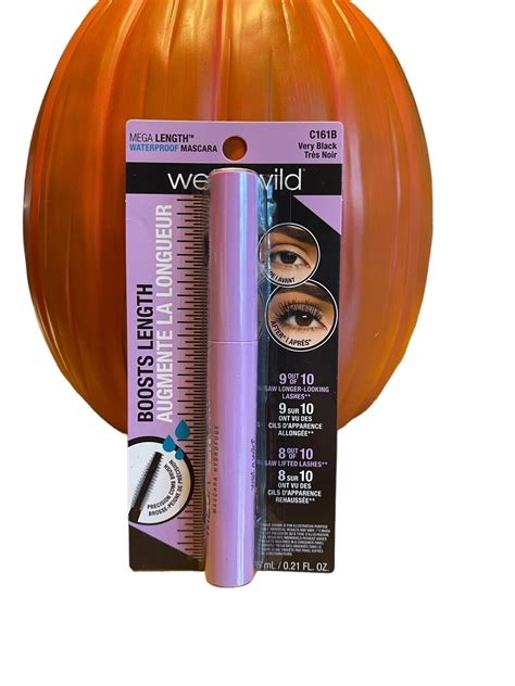 Wet N Wild Mega Length Waterproof Mascara Very Black Ounce