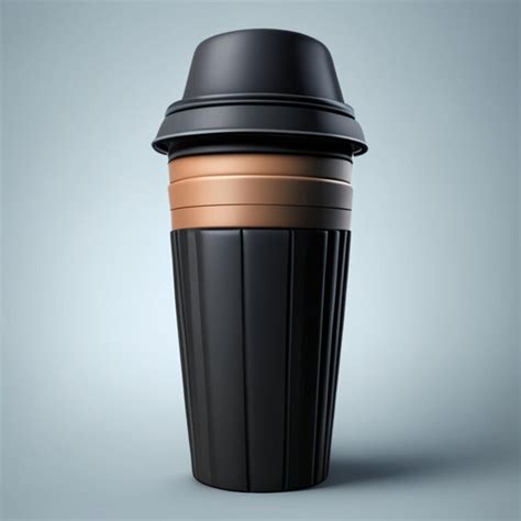 Premium Ai Image Coffee Thermos