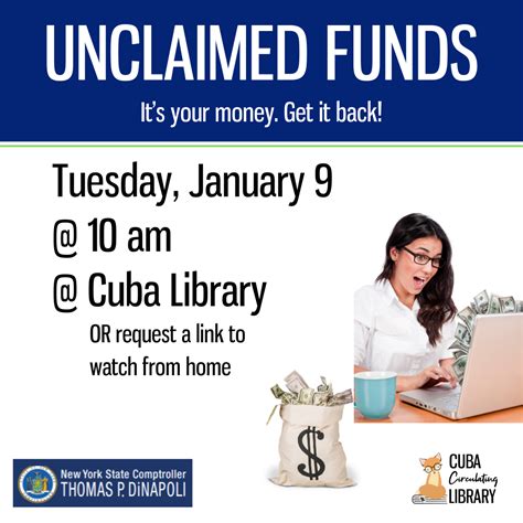 Unclaimed Funds Sq Cuba Circulating Library