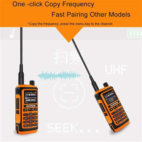 Baofeng UV 17M Air Band Walkie Talkie Wireless Copy Frequency 999CH