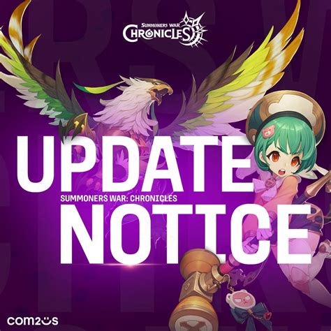 Summoners War Chronicles On Twitter The 1 19 Update Notes Are