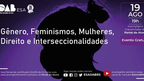 G Nero Feminismos Mulheres Direito E Interseccionalidades Youtube