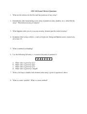 Exam Review Pdf Cse Exam Review Questions What Are The