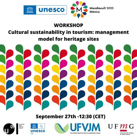 Workshop: Cultural Sustainability in Tourism: Management Model for ...